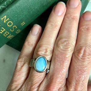 Vintage Jewelry - Vintage Peruvian Opal Ring Vintage Jewelry - Vintage Peruvian Opal Ring
